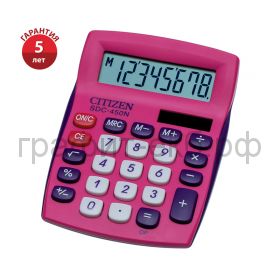 Калькулятор Citizen SDC-450NPKCFS розовый 8р.