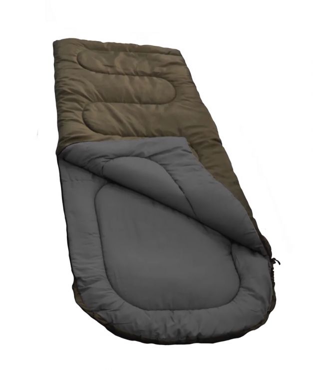 Спальный мешок Чайка СП4 XL одеяло с подголовником 200+35*85 Taffeta 190 бязь/эпонж -10/+5