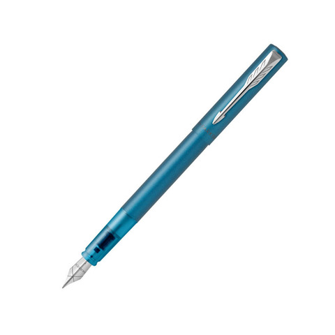 Parker Vector XL - F21 синий, перьевая ручка, F, подар.кор.