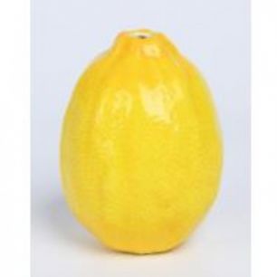 Ваза Lemon, коллекция "Лимон" 10*12*10, Доломит, Желтый