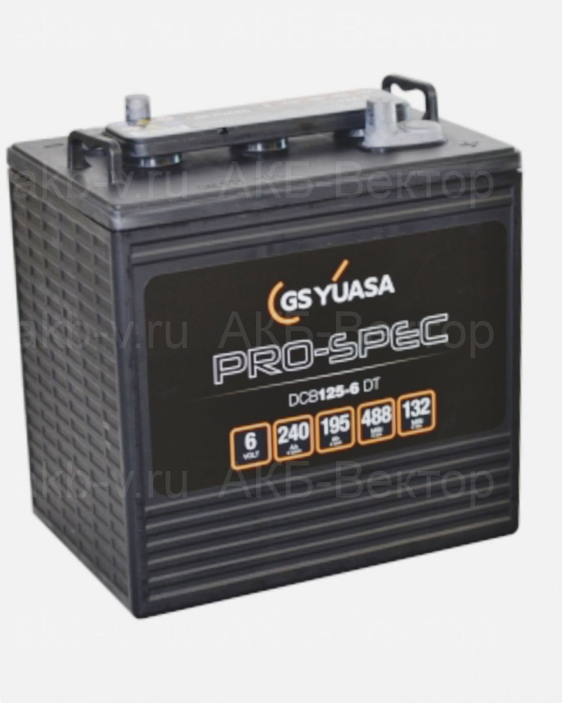 Аккумулятор GS YUASA PRO-SPEC DCB125-6 ( 240Ач ) GEL