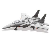 Конструктор аналог лего Истребитель F-15, 270 деталей