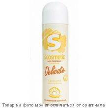 S'cosmetic Дезодорант-антиперспирант "Delicate" 145мл (210см3) (жен)
