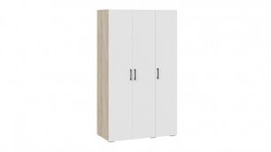 Шкаф для одежды 3-х дверный «Нео» Дуб сонома светлый, Белый/Белый/Белый