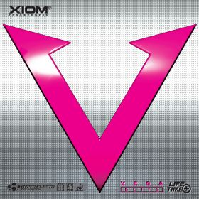 Накладка Xiom Vega Elite (гладкая); 1,8 черная
