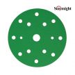 Шлифовальные круги комплект 100 шт FILM L312T 150 мм на липучке 15 отверстий зелёные P 150 SUNMIGHT 53009-100