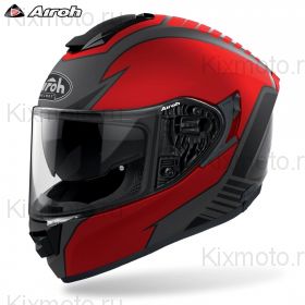 Шлем Airoh ST 501 Type, Красный матовый