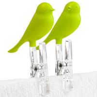 Прищепки Sparrow 4 шт. зеленые