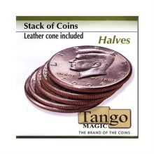 Стопка монет Stack of coins Halves by Tango (Half Dollar)