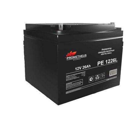 Аккумулятор Prometheus PE 1226L ( 12V / 26Ah )