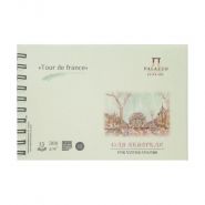 Альбом для акварели, 15 л,  А5 "Тour de France" (арт. АЛ-3555)