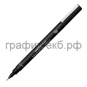 Ручка капиллярная Uni PIN 07 - 200(S) 0.7 мм черная