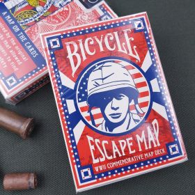 Bicycle Escape Map Deck by USPCC