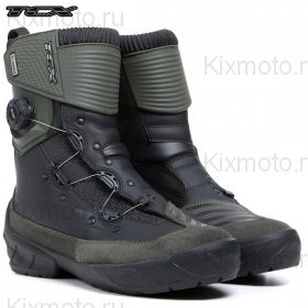 Ботинки TCX Infinity 3, Чёрные с тёмно-зелёным