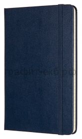 Книжка зап.Moleskine Medium Classic клетка синяя QP051B20