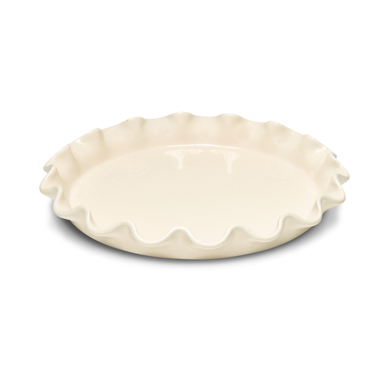 Форма для фруктового пирога 32,5 см, цвет: крем