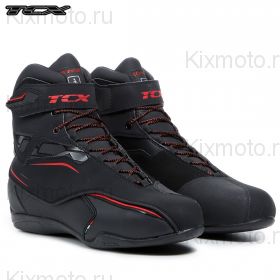 Мотоботинки TCX Zeta WP, Чёрно-красные