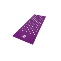 Тренировочный коврик (фитнес-мат) пурпурный Reebok Белые Пятна, артикул RAMT-12235PL