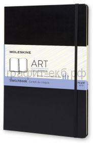 Книжка зап.Moleskine А4 ART SKETCHBOOK черный 96стр. ARTBF832