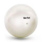 Мяч однотонный 15-16 см VerbaSport перламутровый металлик
