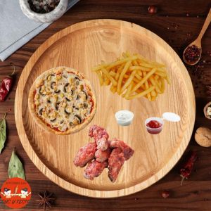 Сет Комбо Пицца курица и грибы+крылья BBQ