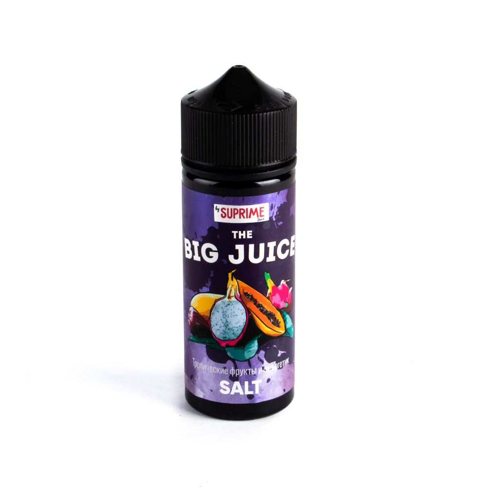 Большая жидкость. Жижа Биг Джус 120мл. Big Juice 120 мл. Big Juice Salt жидкость 120 ml. Жидкость Supreme big Juice Salt (120 мл) (Лесные ягоды, можжевельник, мята, 6).