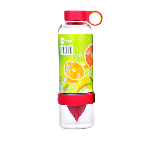 Бутылка-Соковыжималка Citrus Zinger, Цвет Красный