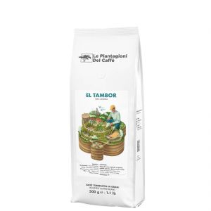Кофе плантационный в зернах Le Piantagioni del Caffe El Tambor 500 г - Италия