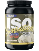 Сывороточный изолят ISO Sensation 910 г Ultimate Nutrition Ваниль