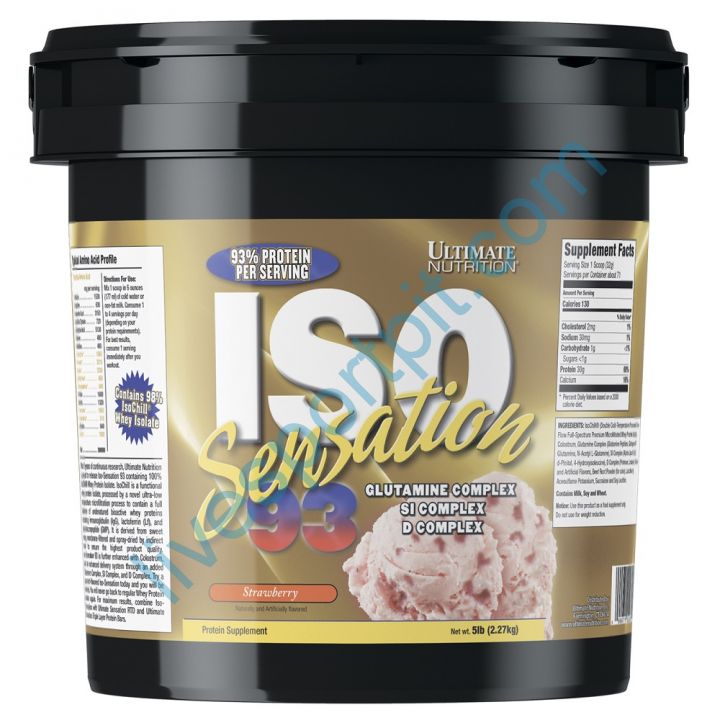 Сывороточный изолят ISO Sensation 2270 г Ultimate Nutrition