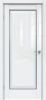Межкомнатная Дверь Triadoors Царговая Gloss 651 ПО Белый Глянец со Стеклом Сатинат / Триадорс