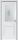 Межкомнатная Дверь Triadoors Царговая Gloss 587 ПО Белый Глянец со Стеклом Сатин Белый Лак Прозрачный / Триадорс