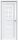 Межкомнатная Дверь Triadoors Царговая Gloss 556 ПО Белый Глянец со Стеклом Сатинат / Триадорс