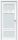 Межкомнатная Дверь Triadoors Царговая Gloss 527 ПО Белый Глянец со Стеклом Сатинат / Триадорс