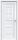 Межкомнатная Дверь Triadoors Царговая Gloss 518 ПО Белый Глянец со Стеклом Сатинат / Триадорс