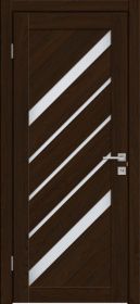 Межкомнатная Дверь Triadoors Царговая Luxury 573 ПО Бренди со Стеклом Сатинат / Триадорс