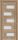Межкомнатная Дверь Triadoors Царговая Luxury 568 ПО Сафари со Стеклом Сатинат  / Триадорс