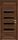 Межкомнатная Дверь Triadoors Царговая Luxury 565 ПО Честер со Стеклом Лакобель Черный / Триадорс