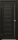 Межкомнатная Дверь Triadoors Царговая Luxury 564 ПО Тёмный Орех со Стеклом Сатинат / Триадорс