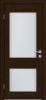 Межкомнатная Дверь Triadoors Царговая Luxury 559 ПО Бренди со Стеклом Сатинат / Триадорс