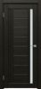 Межкомнатная Дверь Triadoors Царговая Luxury 556 ПО Тёмный Орех  со Стеклом Сатинат / Триадорс