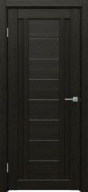 Межкомнатная Дверь Triadoors Царговая Luxury 554 ПО Тёмный Орех со Стеклом Сатинат / Триадорс