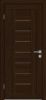 Межкомнатная Дверь Triadoors Царговая Luxury 554 ПО Бренди со Стеклом Сатинат / Триадорс