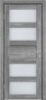 Межкомнатная Дверь Triadoors Царговая Luxury 548 ПО Бриг со Стеклом Сатинат / Триадорс