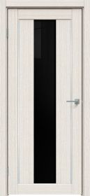 Межкомнатная Дверь Triadoors Царговая Modern 584 ПО Дуб Французский со Стеклом Лакобель Чёрный / Триадорс