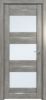Межкомнатная Дверь Triadoors Царговая Future 580 ПО Дуб Винчестер Серая со Стеклом Сатинат / Триадорс