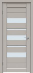 Межкомнатная Дверь Triadoors Царговая Concept 576 ПО Шелл Грей со Стеклом Сатинат / Триадорс