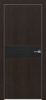 Дверь Каркасно-Щитовая Triadoors Modern Орех Макадамия 707 ПО Без Стекла с Декором Дуб Серена Графит / Триадорс