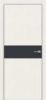 Дверь Каркасно-Щитовая Triadoors Modern Мелинга Белая 707 ПО Без Стекла с Декором Дарк Блю / Триадорс