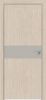 Дверь Каркасно-Щитовая Triadoors Modern Лиственница Кремовая 707 ПО Без Стекла с Декором Шелл Грей / Триадорс